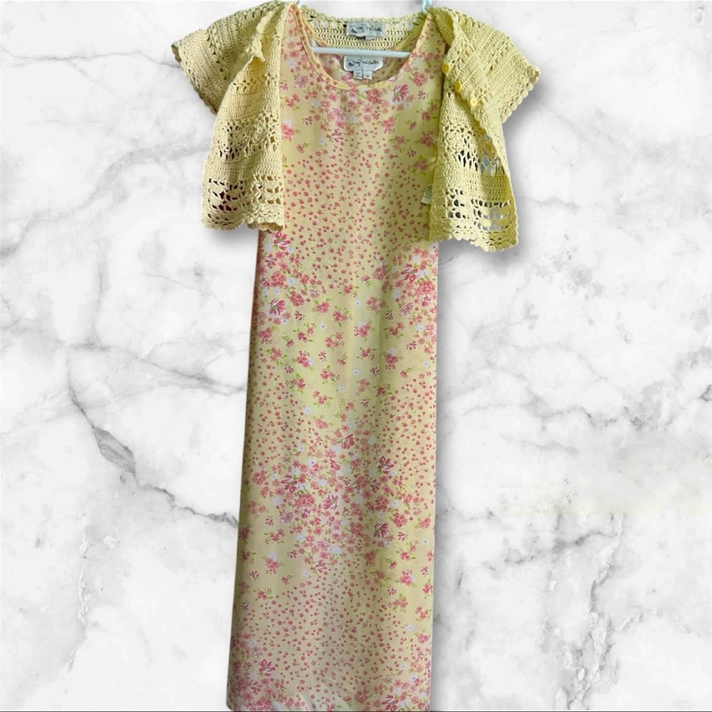 Girl’s size 10 long summer dress My Michelle